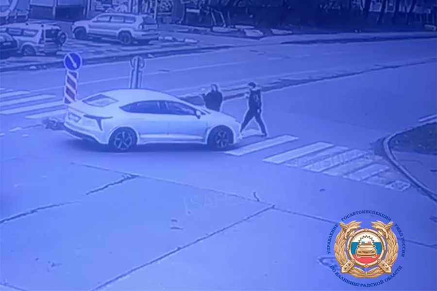 На ул. Кошевого в Калининграде сбили двух пешеходов