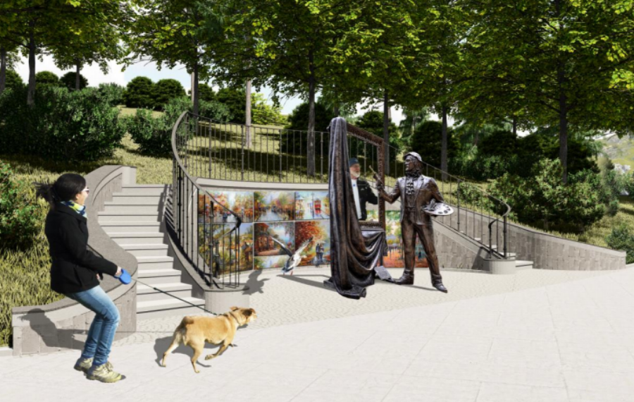 Бронзовые скульптуры муз для парка в Светлогорске подешевели вдвое