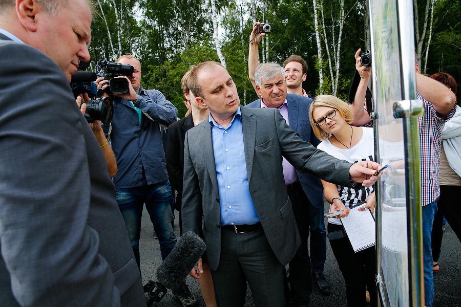 Дорога «ВАД»: губернатор проверил строительство новой трассы на Сельме