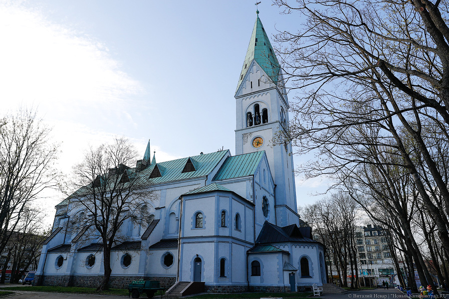 «Вернуть исторический вид»: в Калининграде планируют перекрасить фасад кирхи Королевы Луизы