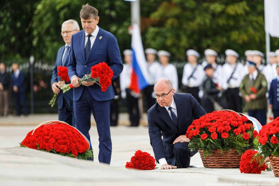 Кириенко и другие лица: в Калининграде в день 80-летия области прошла памятная церемония