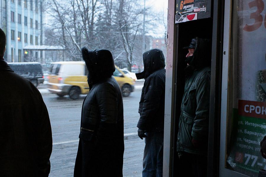 Засыпало: ураган «Ксавьер» принес в Калининград зиму