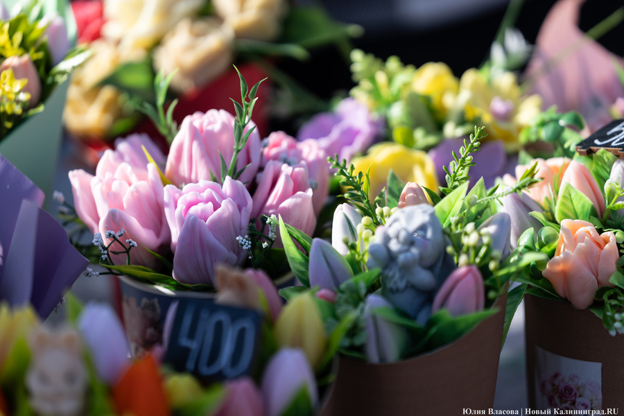 Кругом мимозы и тюльпаны: как выглядят улицы Калининграда 8 марта (фото)