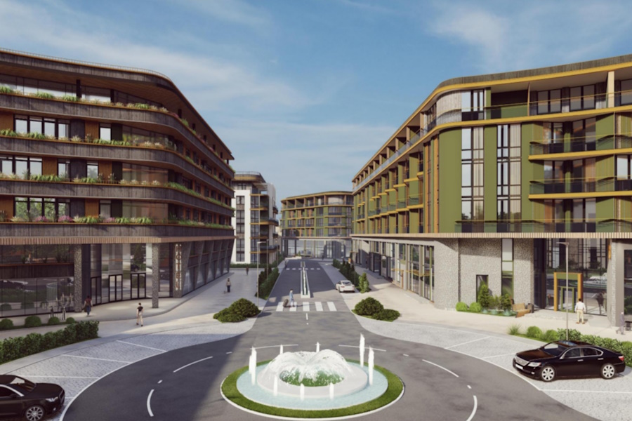 В пос. Лесное на берегу моря планируют построить комплекс апартаментов и отелей (фото)