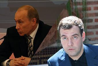 9% россиян перестали доверять Медведеву, 11% - Путину