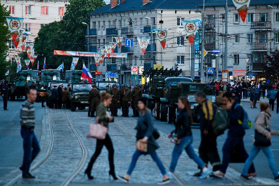Оттачивая шаг: как прошла генеральная репетиция парада Победы в Калининграде