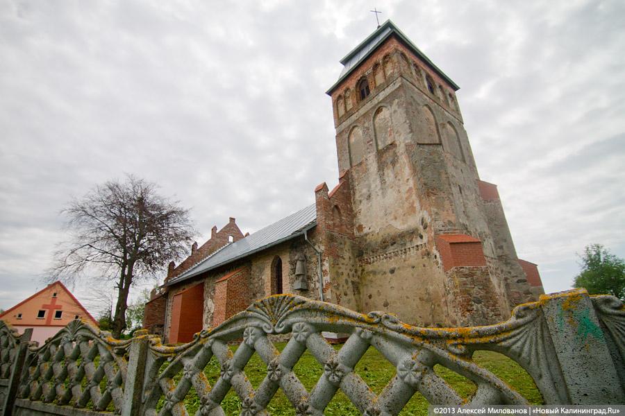 Другой подход: кирху в поселке Тургенево восстанавливают на средства лютеранской общины