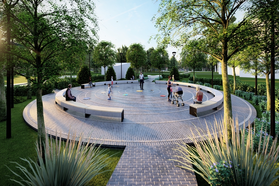 Власти Зеленоградска одобрили проект «Сквера Солнечных орбит» на ул. Потёмкина