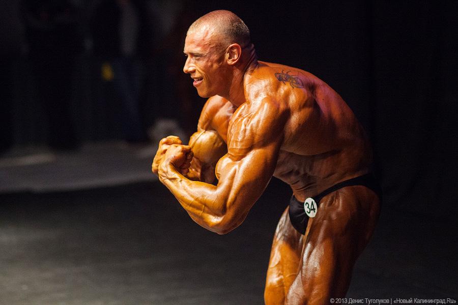 Сильные мира сего: в Калининграде прошел чемпионат по бодибилдингу и фитнесу