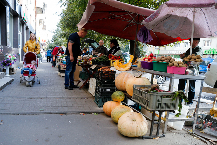 Мэрия Калининграда: незаконная уличная торговля в городе сократилась на 10%