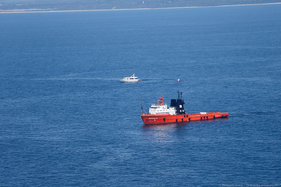 Пожар на нефтяной платформе: МЧС провело учения в Балтийском море