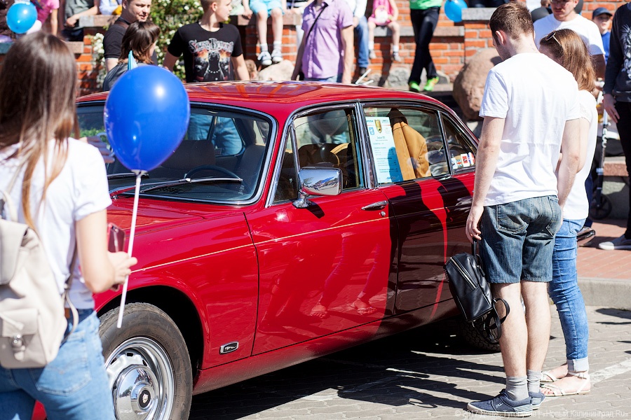 Колесо истории: в Калининграде прошел международный фестиваль ретро-автомобилей