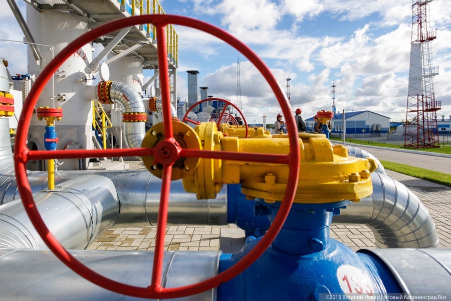Областные власти не приступали к достройке газопровода в Балтийск