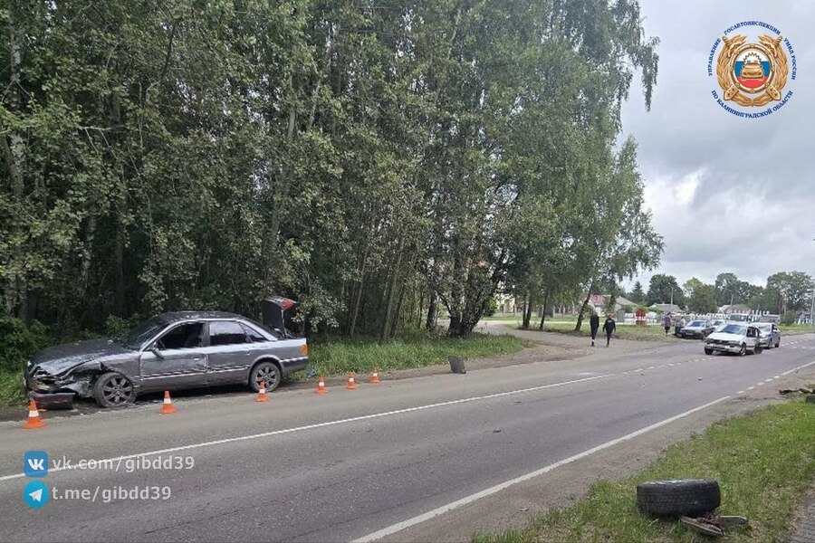 В посёлке под Светлым произошло ДТП, пострадал ребёнок (фото)