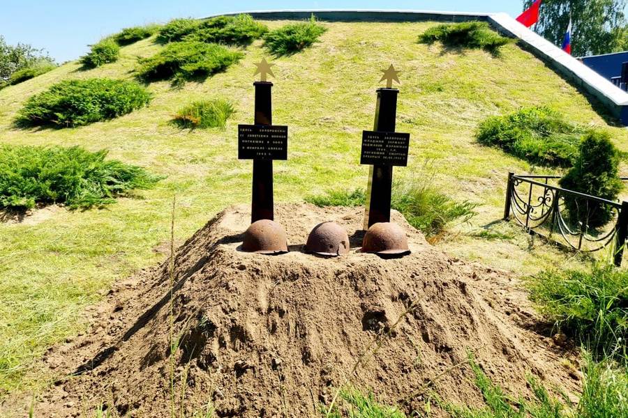 В посёлке Русское перезахоронили останки 26 советских солдат (фото)