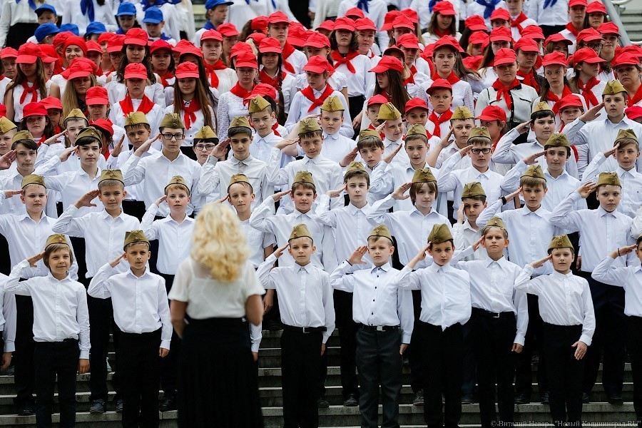 Хор из тысячи детей споёт патриотические песни на площади Победы