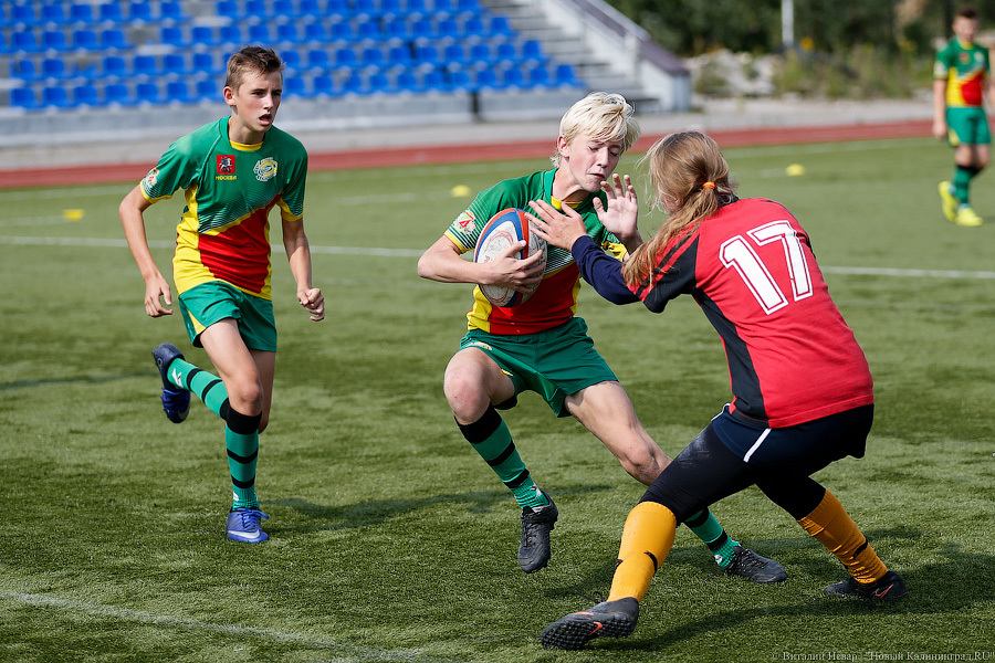 С овальным мячом: как в Калининграде прошёл турнир по регби (фото)