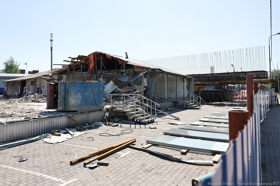 В Калининграде сносят здания ради строительства дублера двухъярусного моста (фото)