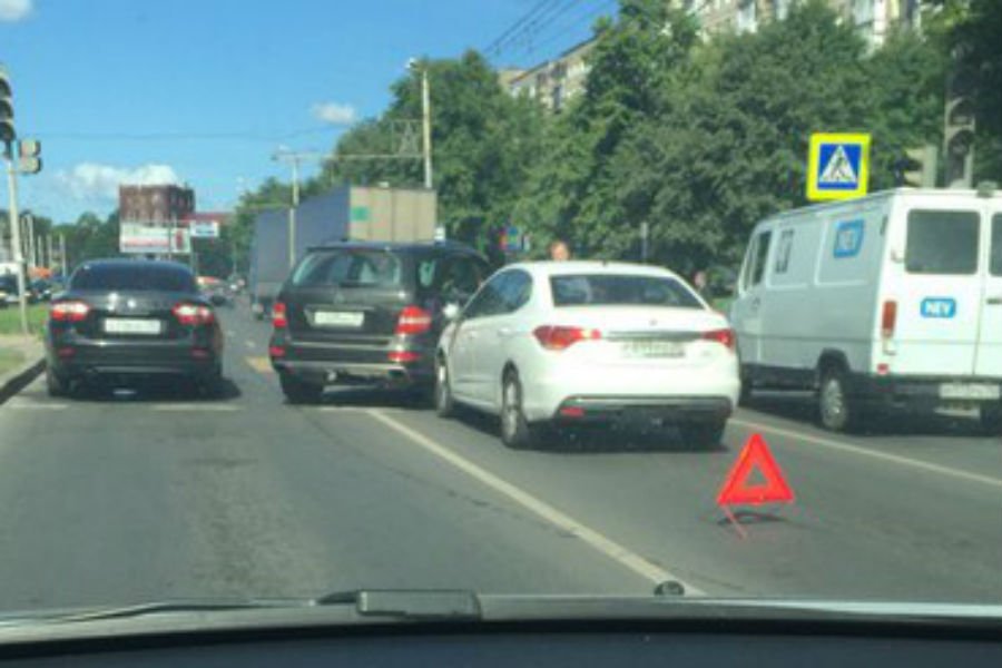 На Московском проспекте произошло ДТП в сторону ул. Горной (фото)