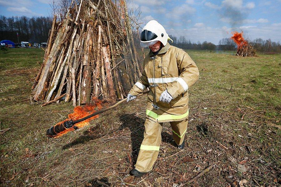 Пожарная тревога: как тушат леса в Калининградской области