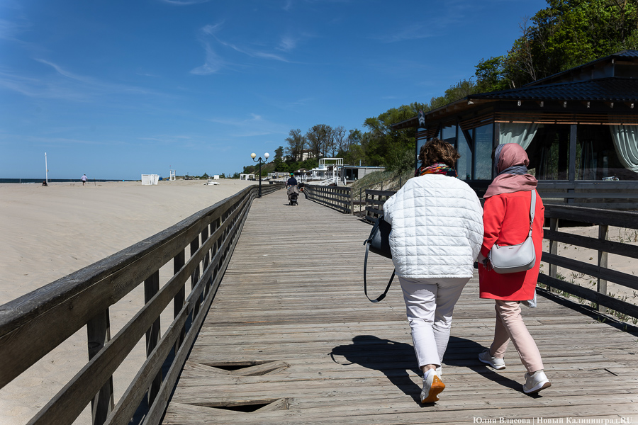 Власти заключают контракт на ремонт променада в Янтарном, работы будут идти почти все лето