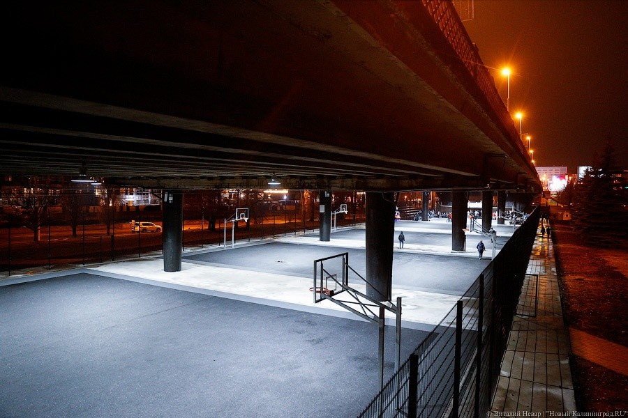 Ермак: баскетбольной площадкой под мостом заинтересовались в Сыктывкаре