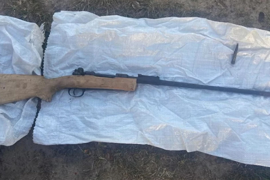 Полиция изъяла у подпольных оружейников раритетный карабин