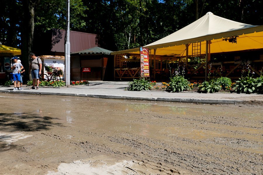 Курорт наизнанку: в Светлогорске наступил разгар ремонтного сезона