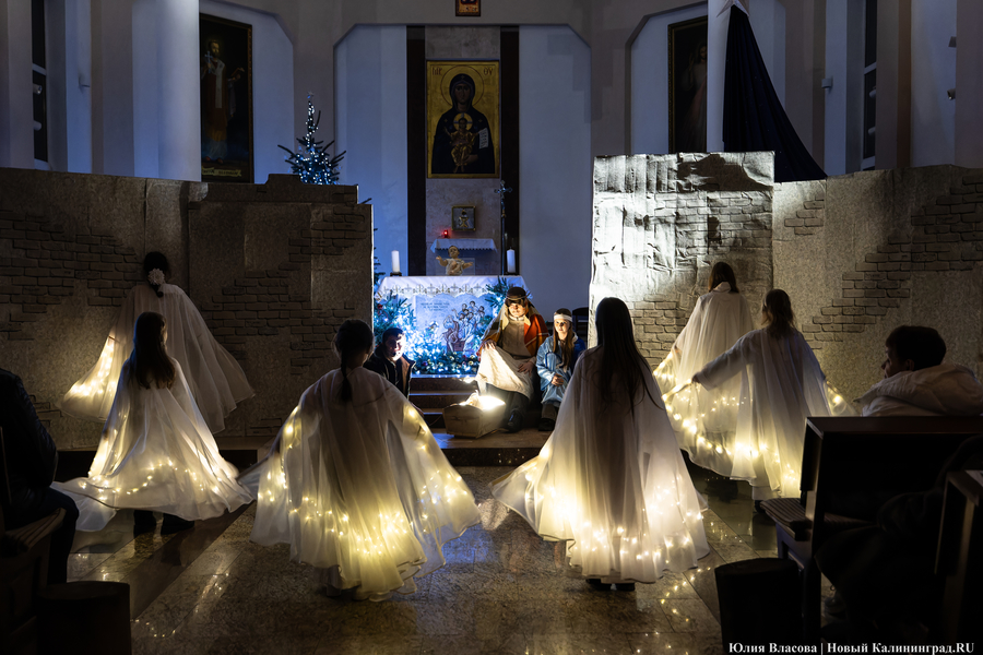 Навстречу Рождеству: как прошел католический сочельник в Калининграде (фото)