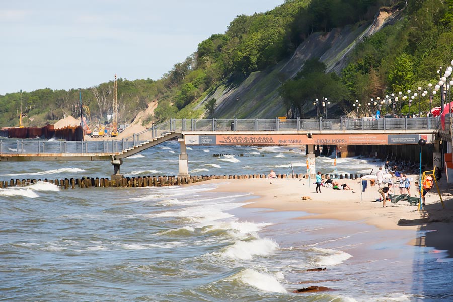 Пляж в Светлогорске. Фото — Алексей Милованов, «Новый Калининград.Ru».