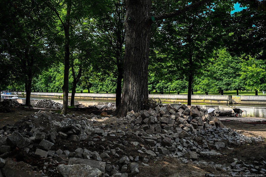 «Вступают в финальную стадию»: как выглядит остров Канта в ходе реконструкции (фото)