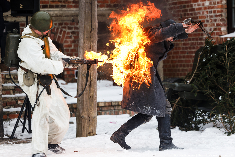 Ключ от железных ворот Кёнигсберга: как прошла реконструкция штурма Лабиау (фото)