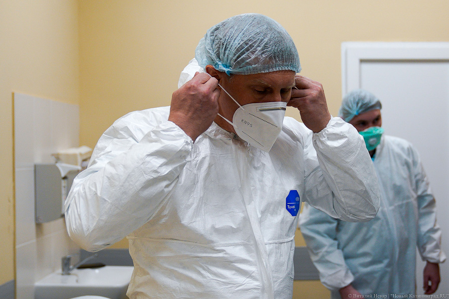 «Коронавирусный» визит: в Калининграде с проверкой побывал глава Минздрава