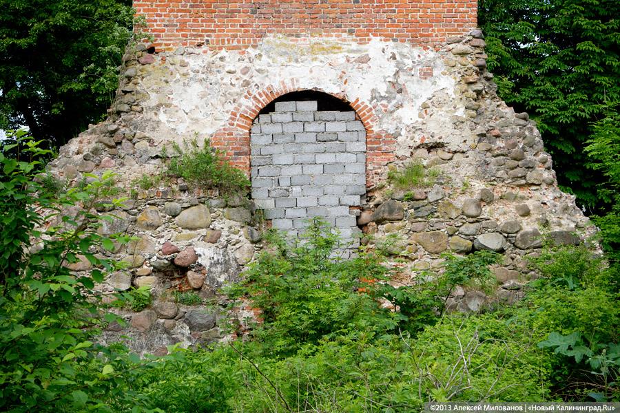 Валуны в лопухах: в Ярославском разрушается полузабытая кирха
