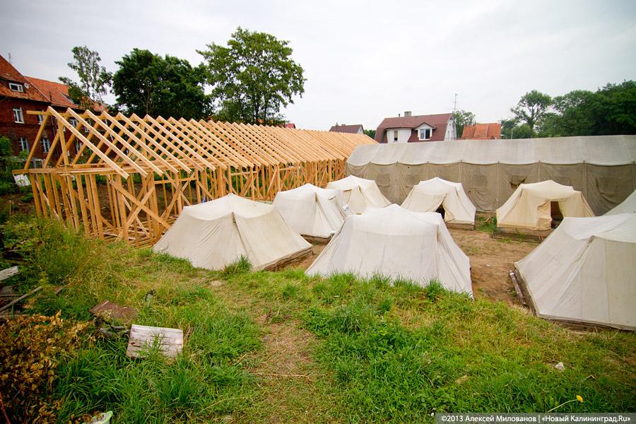 Православные щи: в Янтарном открылась первая смена православного детского лагеря