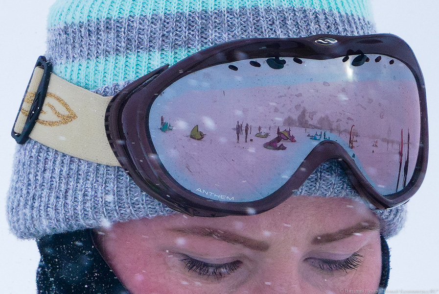 Сноукайтеры вышли на Калининградский залив. Посмотрите, как это красиво