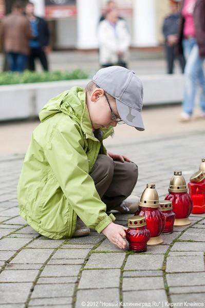 «100 лампадок в память о маленьком Сереже»: фоторепортаж
