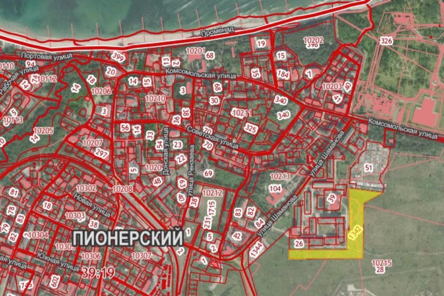 Власти хотят ограничить высотность застройки проданной на аукционе земли в Пионерском