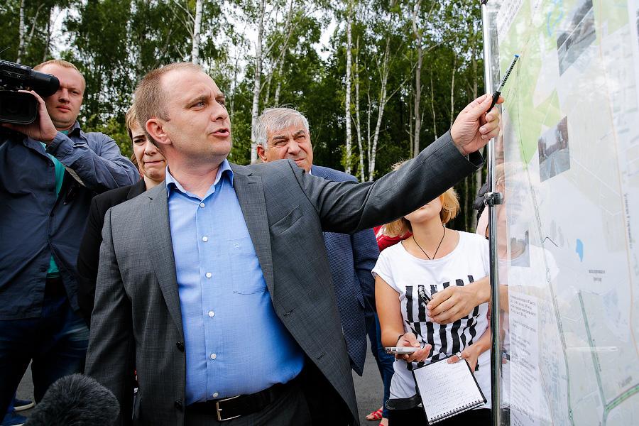 Дорога «ВАД»: губернатор проверил строительство новой трассы на Сельме