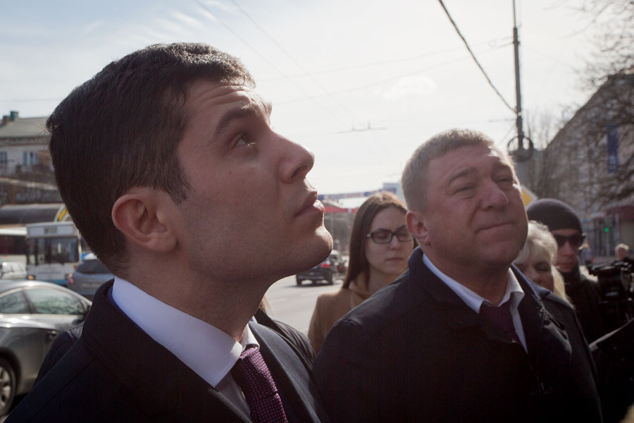 Антон Алиханов и Александр Ярошук. Фото — Алексей Милованов, «Новый Калининград.Ru».