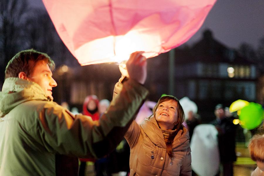 «Город дирижаблей»: фоторепортаж с флешмоба, посвященного встрече весны
