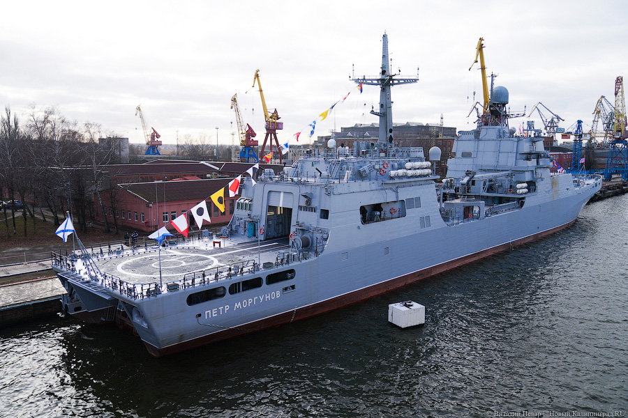 «Экипаж готов»: завод «Янтарь» передал ВМФ корабль «Пётр Моргунов»