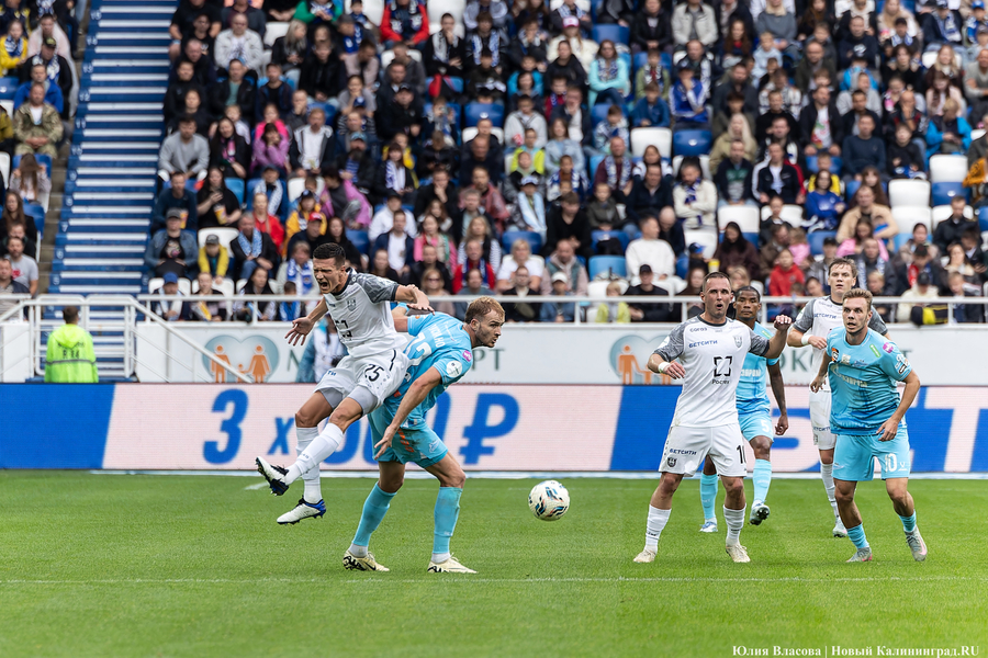 Ничья и второе место в РПЛ: как «Балтика» и «Зенит» сыграли в Калининграде (фото)