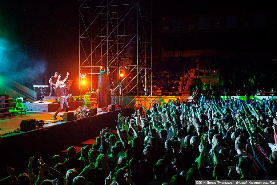 «Опа-опа-опа-па!»: в Калининграде выступила немецкая группа Scooter