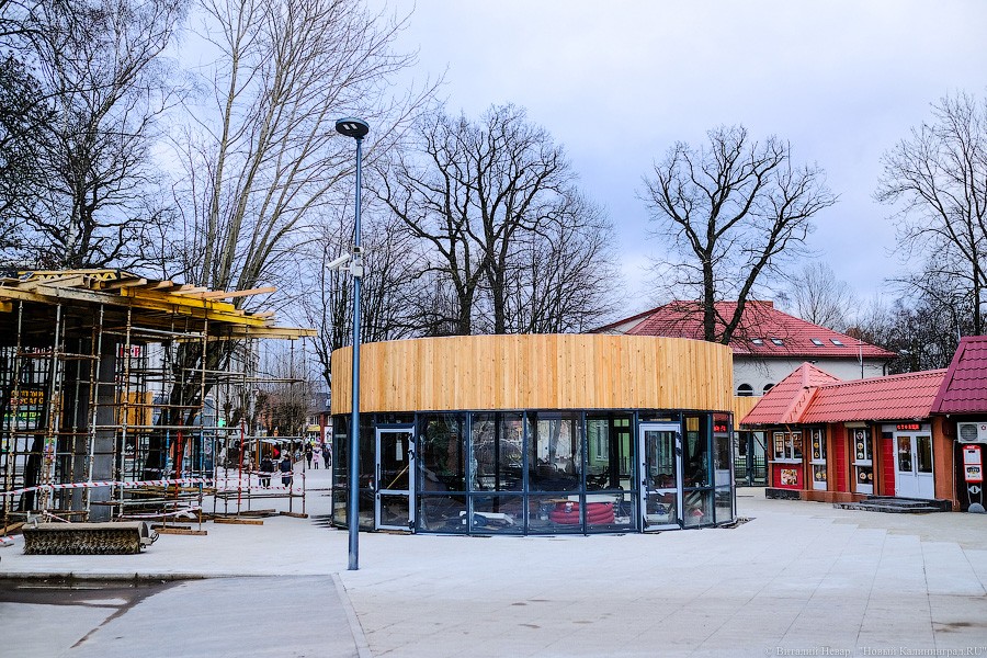 Плитка на плитке: как выглядит центр Зеленоградска во время реконструкции (фото)