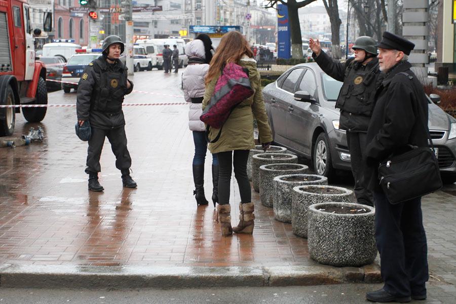 Эвакуированы посетители торгового центра «Европа» (дополнено+фото)