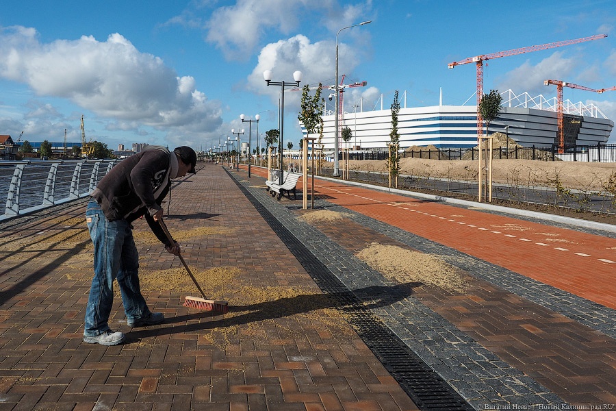 При полном Параде: как сегодня выглядит новая набережная на Острове