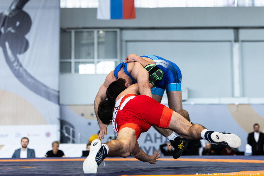 На пределе сил: в Калининграде прошел турнир по борьбе на Кубок Андрея Шумилина (фото)
