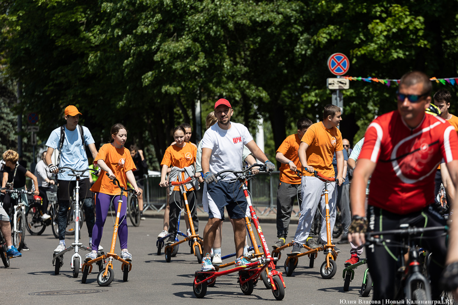 Катись оно всё: в Калининграде прошёл День колеса (фото)