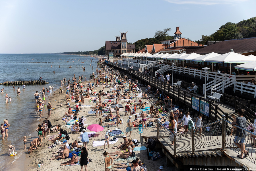 Опалённые солнцем: что происходит в Зеленоградске в рекордную жару (фото)